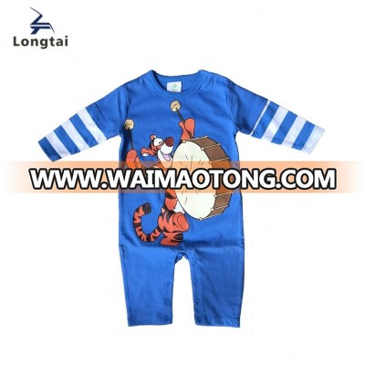 Animal cartoon cute polo neck baby romper