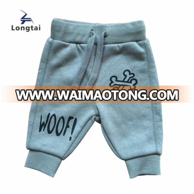 Baby Knitting Cotton Fleece Long Pants Baby Clothes Casual 2018 Fall fleece pants