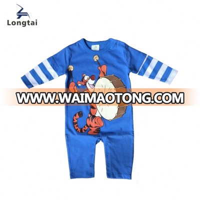 Cotton unisex organic cotton superman baby rompers