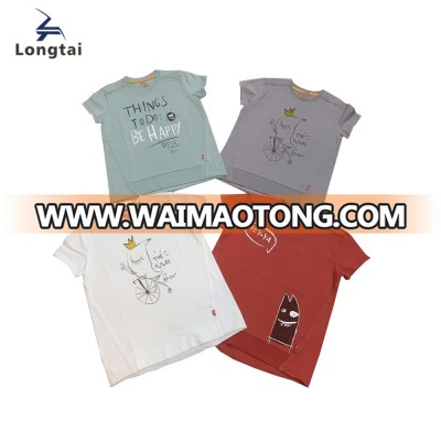 Bulk wholesale boy boutique clothing  short sleeve child t-shirt