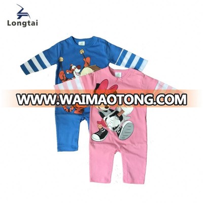 Short sleeve superman baby romper for kids baby romper