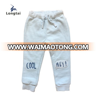 Toddler Boys Or Girls Fleece Sport Pants Kids Casual Shape-Print Embroidery fleece pants