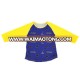 Wholesale boutique clothing fashion boy's shirt yellow blue children kids boys hockey T-shirt